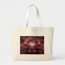 Unlimited Perception by artist Shawn Hocking Tote Bags