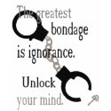 Unlock Your Mind Red Ladies' T-Shirt