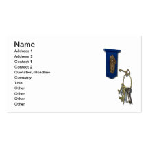 Unlocking the Door Business Cards