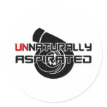 Unnaturally Aspirated stickers