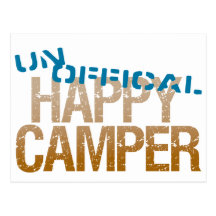 UnOfficial Happy Camper Post Cards