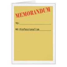 Unprofessional Co-worker Cards