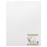 unraveling at the seams funny sheep cartoon custom letterhead