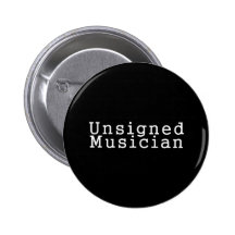 Unsigned Musician Black Button