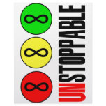 Unstoppable Infinity Stop Sign Custom Letterhead