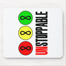 Unstoppable Infinity Stop Sign Mousepad