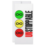 Unstoppable Infinity Stop Sign rack cards