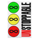 Unstoppable Infinity Stop Sign stationery