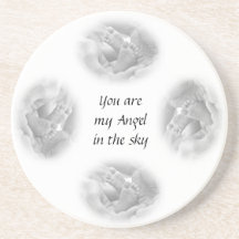 Untersetzer You are my Angel in the Sky