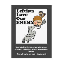 Untitled-1, From Leftist Universities, who clai... Postcard