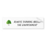 untitled, ALWAYS THINKING ABOUT THE ENVIRONMENT Bumper Sticker