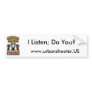 Untitled Bumper Sticker
