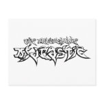 Untouchable DJ Drastic Logo [Postcard]