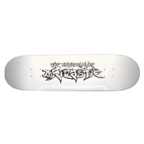 Untouchable DJ Drastic Logo [Skateboard]