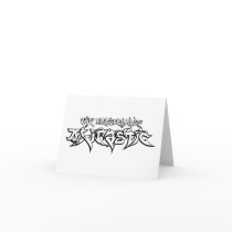 Untouchable DJ Drastic & TCN Logo [Note Card]