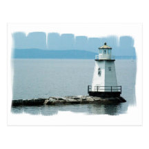 Unusual Lighthouse Postcard