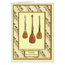 Unusual lutes cards