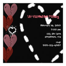 UnValentine Personalized Announcements