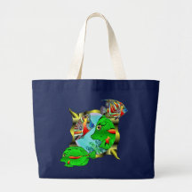 Up Close View Peeka Boo Tote Bag
