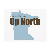 Up North - Minnesota Postcard