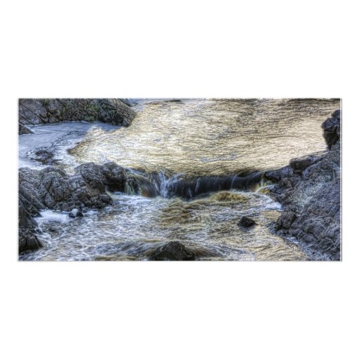Up River Custom Photo Card