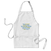"UP" Syndrome Apron