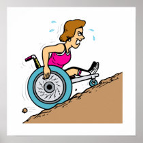 Uphill Race Print