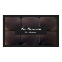 Upholsterer Business card
