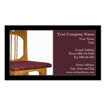 Upholsterer Business Card