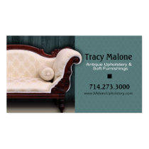 Upholstery Expert, Furniture Designer business cards