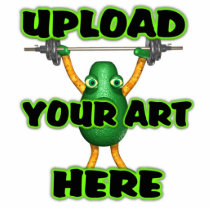 upload photo or art to standup acrylic cut out