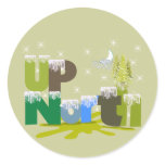 UpNorth Gifts and Apparel Sticker