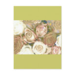Upon a Time, Roses, Postcard Invitation Template