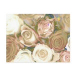 Upon a Time, Roses, Postcard Template