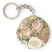 Upon a Time, Roses, Pretty Keychain, Golds