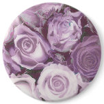Upon a Time, Roses, Round Pin Button Template