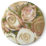 Upon a Time, Roses, Round Pin Button Template