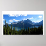 Upper Kananaskis Lake Poster