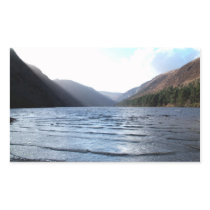 Upper Lake, Glendalough, Ireland (big) Rectangle Stickers