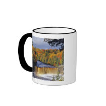 Upper Tahquamenon Falls in UP Michigan in autumn Mugs