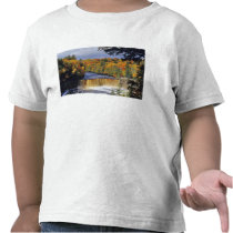 Upper Tahquamenon Falls in UP Michigan in autumn T Shirts
