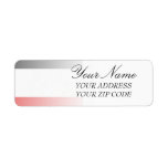 Upper Volta Custom Return Address Label