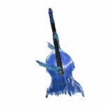 Upright orchestral acoustic double bass blue art photo sculpture