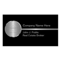 Upscale Real Estate Business Cards