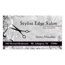 Upscale  Salon Appointment Business Card