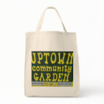 Uptown Community Garden tote bags