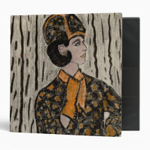 Uptown Retro Girl Binders