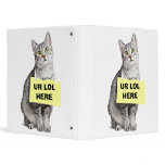 UR LOL HERE 3 RING BINDERS