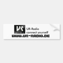 UR-Radio Autoaufkleber