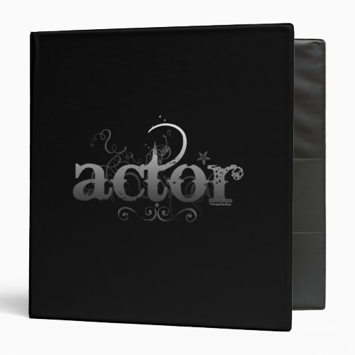 Urban Actor 3 Ring Binder